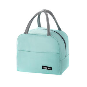 Multipurpose Insulated Food Bag with Durable Zipper and Reinforced Webbing Handles Lightweight Portable Meal Carrier - Product Image 6