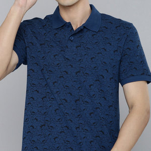 เสื้อโปโลชายคุณภาพสูง แขนสั้น ปกคอพับได้ สไตล์ลำลอง แฟชั่นเสื้อโปโล - Product Image 4
