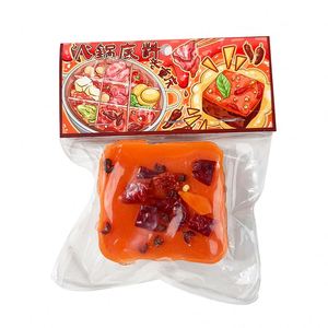 ของเล่นบีบคลายเครียดรูปหม้อไฟจำลอง ทำจากวัสดุ TPR เนื้อนุ่ม บีบแล้วคืนตัวช้า ช่วยลดความวิตกกังวล - Product Image 6