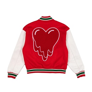 Chaquetas Varsity de Invierno para Hombre con Logotipo Personalizado de Alta Calidad - 100% Lana, Resistentes al Viento y Ecológicas, Diseño Universitario a la Moda - Product Image 2
