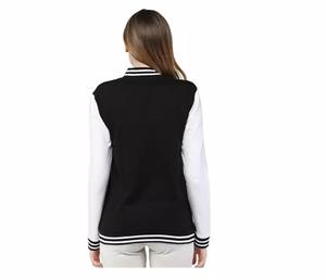 Nouvelles vestes universitaires pour femmes en coton toile imperméable et respirant, taille plus, design unique, vente en gros - Product Image 4