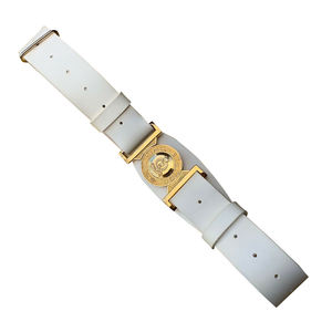 Ceinture porte-drapeau personnalisée de haute qualité en cuir avec boucle en alliage nickel-zinc pour fanfare - Product Image 4