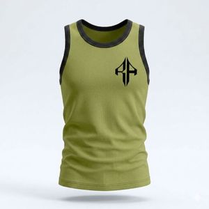 Débardeur pour homme de qualité supérieure, design personnalisé, imprimé, 100% coton, style décontracté par RIVIAN ATLANTIC - Product Image 2