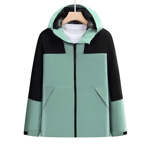 Vestes unisexes tendance, personnalisées, légères, réversibles, grande taille, imperméables, en nylon, avec fermeture éclair, coupe-vent, service OEM - Product Image 6