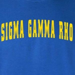 Camiseta Personalizada de Mujer Estilo Universitario con Cuello Redondo y Manga Corta, Apliques de Letras Griegas Bordadas, Moda Casual Universitaria - Product Image 5