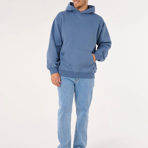 Sudadera con Capucha Unisex al por Mayor, Personalizable con Logotipo, 400GSM, Tejido Grueso, 100% Algodón, Forro Transpirable, Corte Regular, Hombros Caídos - Product Image 1