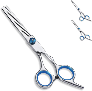 Professional Barber <b>Thinning</b> Scissors <b>Mirror</b> Polish Stainless Steel Sharp Blades Hairdressing Experts Use <b>Thinning</b> Shears - Product Image 1