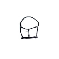 Accessoire élégant d'entraînement de cheval Style fantaisie Cheval brodé en cuir corde licou