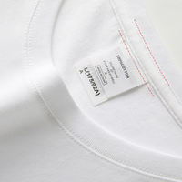 Kaos Polos Premium Lengan Pendek Unisex Katun 100% Tebal Bernapas, Gaya Minimalis, Hadiah Hari Ayah Musim Panas