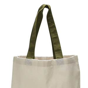 Bolsa de Lona de Algodón de Gran Tamaño con Asas Largas y Resistentes para Libros, Compras y Viajes - Product Image 4