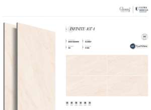 Carreaux de sol et de mur en porcelaine brillante haut de gamme, format grand carrelage 800x1600, 1200x1800, 750x1500 mm, pour intérieur moderne - Product Image 5