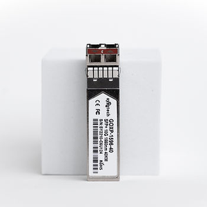 Goxp 1596 40 10G SFP + โมดูลตัวรับส่งสัญญาณแสง1550nm ตัวเชื่อมต่อไฟเบอร์ DDM LC โหมดเดียว40กม. สำหรับเครือข่ายโทรคมนาคม - Product Image 1