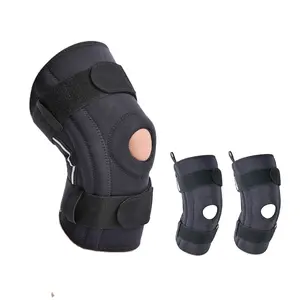 oem customized logo sports straps anti slip spring support knee pads men women outdoor climbing mounting knee protective pads