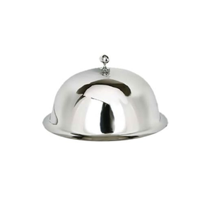 Dôme de cuisson en acier inoxydable résistant à la chaleur avec logo personnalisé pour grillades et fondues au fromage - Product Image 5