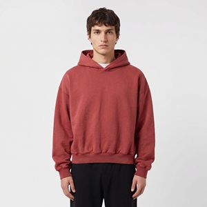 Sudadera con Capucha Unisex Extra Grande, 100% Algodón, Bordada con Impresión Digital, Estilo Casual de Invierno, Lista para Enviar - Product Image 3