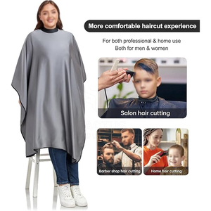 Capa de Peluquería de Tela Resistente Hecha de Poliéster, Material de Alta Resistencia, Diseño Moderno - Product Image 5