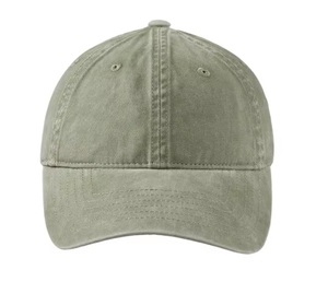 Casquette de baseball en coton vert olive à 6 panneaux, réglable, unisexe, décontractée, respirante, printemps-été, pour adulte, usage quotidien en extérieur, lavable - Product Image 1