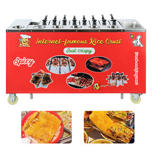 Máquina comercial de gas para hacer galletas de arroz (Guoba) para aperitivos crujientes y picantes, ideal para camiones de comida callejera, tiendas y restaurantes. - Product Image 2