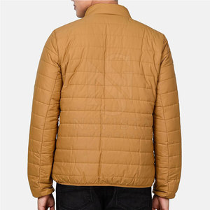 Vente directe usine Nouvelle Arrivée Doudoune décontractée pour homme à fermeture éclair avant et manches longues Service OEM Vente en gros personnalisée Hiver - Product Image 5