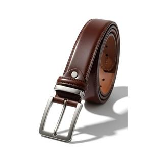 Handmade Vinage Style 100% Leather Belts With Brass Buckle OEM ODM Customizable Leather Belt For Men's & Accessories Formal Look - Product Image 2