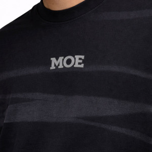 Camiseta de Hombre Oversize Estilo Urbano de Algodón con Logotipo Estampado en el Pecho, Cuello Redondo, Ajuste Casual, Producción OEM de Marca Privada - Product Image 2