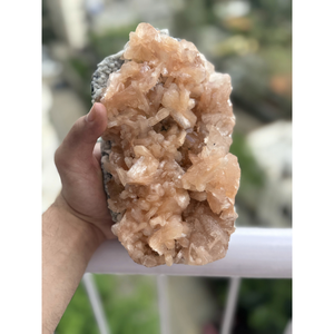 Natural Orange Stilbite <b>Crystal</b> Stone Mineral Specimen Angel Feng Shui Environmentally Friendly for Home Decor Gift Wholesale - Product Image 4
