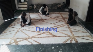 Alfombra de Lana de Diseño Personalizado de Lujo, Hecha a Mano – Alfombra Grande Premium para Salas de Estar Elegantes - Product Image 4