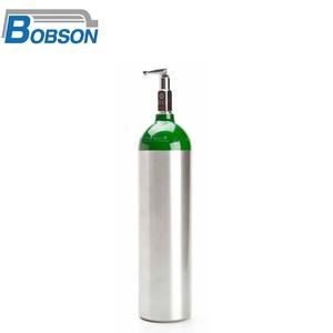 Bouteille d'oxygène en aluminium de qualité médicale 2800 ml 2015 psi avec valve CGA870 pour équipement clinique et utilisation rechargeable sécurisée - Product Image 4