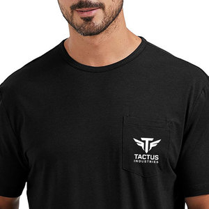 Venta Directa de Fábrica, Camiseta de Hombre 100% Algodón, Suave y Transpirable, con Logotipo Personalizado, Estilo Casual, Corte Holgado - Product Image 4
