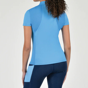 Camiseta de Equitación Elástica en 4 Direcciones de Alta Calidad, Capa Base para Competición, Camisa de Polo con Tela Técnica Suave al Tacto - Product Image 5