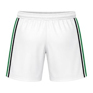 White Green Ice Hockey Shorts <b>Athletic</b> Sports Uniform Team Match Wear Training Shorts Outdoor Hockey Apparel for Players - Product Image 2