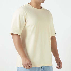 T-shirts Homme Unis Couleur Unie Effet Vieilli Personnalisables en Coton Jersey Tricoté 100% – Nouvelle Arrivée, Fabrication Directe Usine - Product Image 4