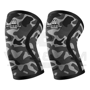 Professional Custom Neoprene Compression <b>Sleeves</b> 7mm 5mm <b>Gym</b> Sports Breathable Non-Slip Weightlifting Fitness Safety - Product Image 4