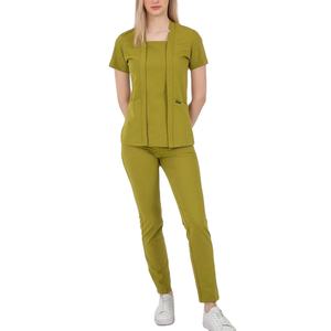 Ensemble d'uniformes médicaux pour femmes, qualité supérieure, tissu respirant, tenue d'hôpital pour infirmières et médecins, coupe confortable, vêtements de travail 2026 - Product Image 4
