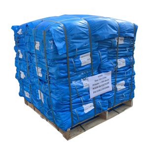 Bâche en PE rayée HQVN78 de marque HQ, fournie par l'usine, épaisse, durable, imperméable, résistante au vent, résistante aux UV, écologique, pour l'agriculture - Product Image 6