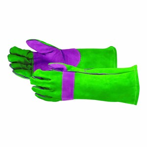 Gants de soudure en cuir de vachette renforcé de qualité supérieure, résistants à la chaleur, pour la lutte contre les incendies et le barbecue - Product Image 3