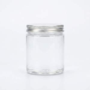 Custom Color Cookie Cake Food Storage Packaging ODE Large Round Clear PET <b>Plastic</b> Candy <b>Jar</b> 250ml 350ml 550ml 600ml 1000ml - Product Image 3