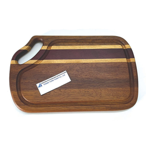 Thanh Tung Thinh <b>Wooden</b> Chopping Board Rectangle 2.0 Cm Thick Anti Slip Anti-Mold Durable Non-Toxic 100% Eco-Friendly Dishwasher - Product Image 4