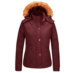 Veste d'hiver pour homme, rembourrée en polyester de haute qualité, coupe-vent, respirante, épaisse, chaude, avec capuche en fourrure - Product Image 5