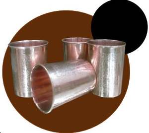 ชุดแก้วน้ำทองแดงดีไซน์สวยหรู สำหรับดื่มน้ำเพื่อสุขภาพประจำวันและเสิร์ฟบนโต๊ะอาหาร - Product Image 4