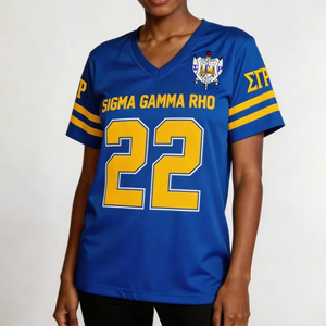 เสื้อเจอร์ซีย์ชมรมสีน้ำเงินแบบกำหนดเอง สไตล์เบสบอลกรีก เสื้อกีฬาผู้หญิงลำลอง ชุดทีม ชุดแฟนคลับกีฬา - Product Image 3
