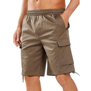 Nuevos Pantalones Cortos Cargo Casuales de Verano para Hombre, de Poliéster y Algodón de Alto Gramaje, con Diseño Sólido, Ideales para Fitness - Product Image 5