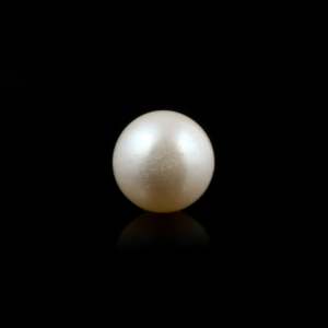 Loose Freshwater Pearl 5.4 Carat Pink Coin Shape Gemstone for Fine Jewelry - Product Image 2