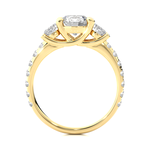 Elegante Anillo de Oro de 18K con Diamante Cultivado en Laboratorio de 2.23CT, Corte Redondo, con Certificado IGI y Claridad VS1, Joyería de Compromiso - Product Image 6