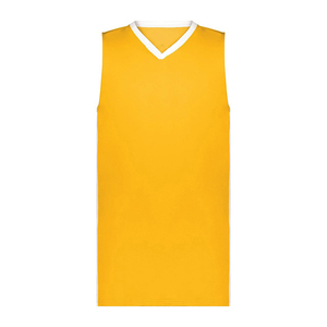 Maillot d'équipe de basket-ball pour hommes, chemise athlétique sans manches à séchage rapide, uniforme de sport respirant pour l'entraînement en club et la pratique du fitness - Product Image 1