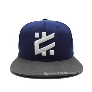 Gorras Snapback de 2 Tonos con Bordado de Logotipo 3D, Estilo Hip Hop, Gorras para Hombre con Visera Plana, Ajustables, ODM, Hechas en Vietnam, Venta al por Mayor de Fábrica - Product Image 2