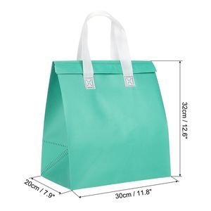 Bolsa Térmica Reutilizable para Almacenamiento de Alimentos, Entrega y Compras en Supermercados, Bolsas de Polipropileno Tejido OEM - Product Image 1