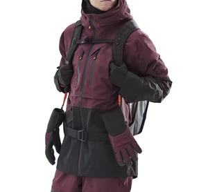 Chaqueta de Esquí Impermeable para Hombre, 10,000 mm, con Cremallera, Cortavientos, Transpirable, con Falda de Nieve Desmontable, con Capucha, Ropa Deportiva de Invierno - Product Image 1