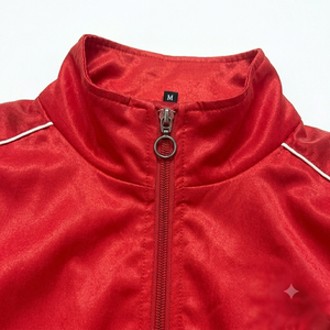 Nuevo Conjunto Deportivo para Hombre, Chaqueta Cortavientos Ligera de Nailon Personalizada de Fábrica, Pantalones Deportivos Reflectantes con Cremallera - Product Image 6