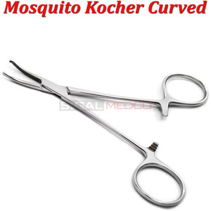 Mosquito Kocher Curved 5.11 Inch Stainless Steel Manual CE Certified Reusable Medical Surgical Dental Medic Instruments - Product Image 3